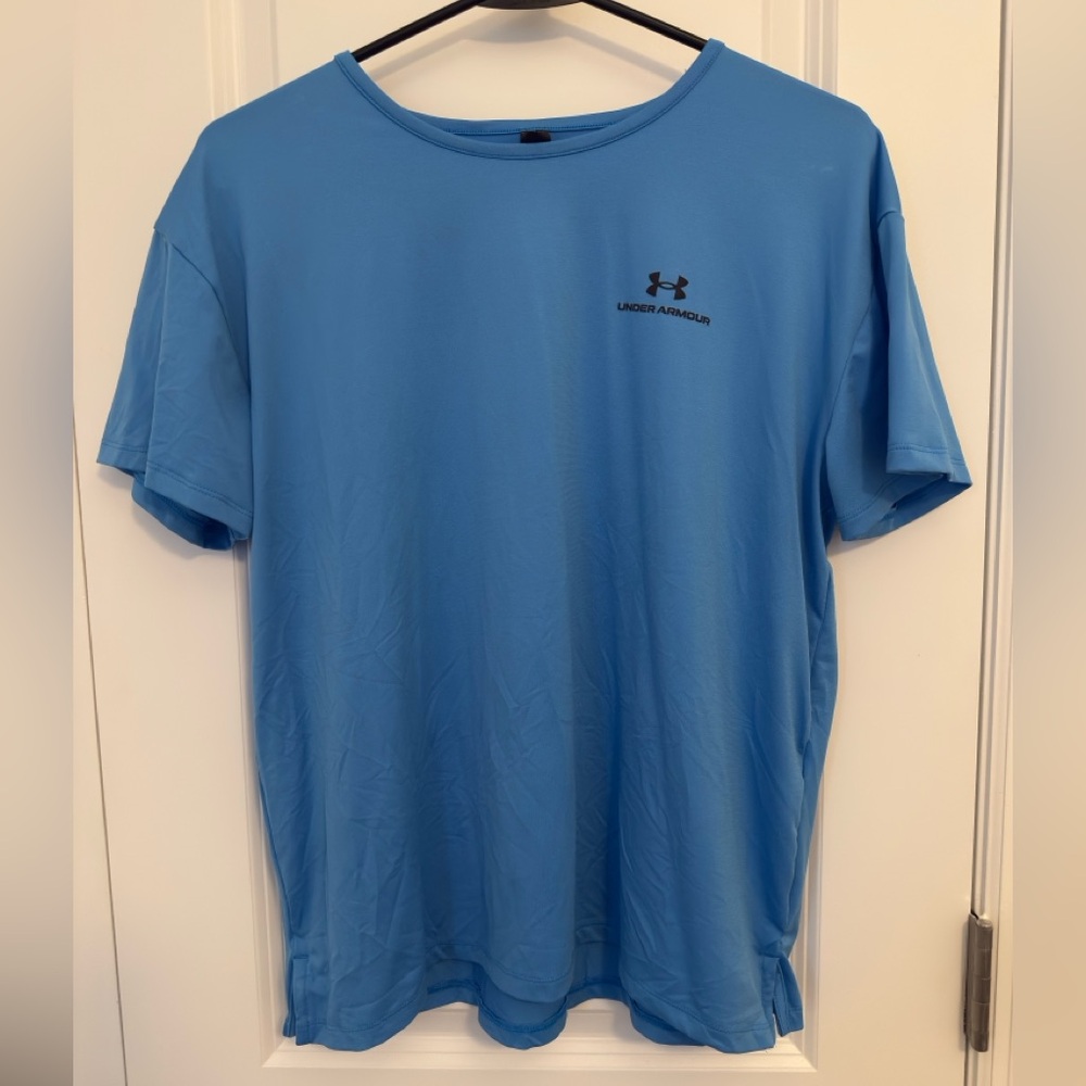 Under Armour Women’s Light Blue Short-Sleeve Performance Tee